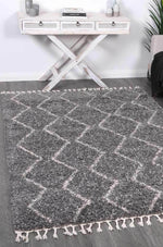 Marrakesh Levi Fleck Tribal Grey Moroccan Rug - The Rugs