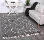 Marrakesh Levi Fleck Tribal Grey Moroccan Rug - The Rugs