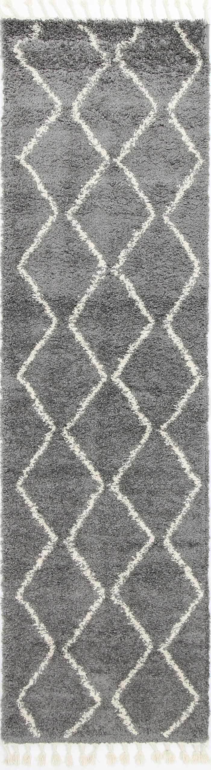 Marrakesh Levi Tribal Grey Moroccan Rug - The Rugs