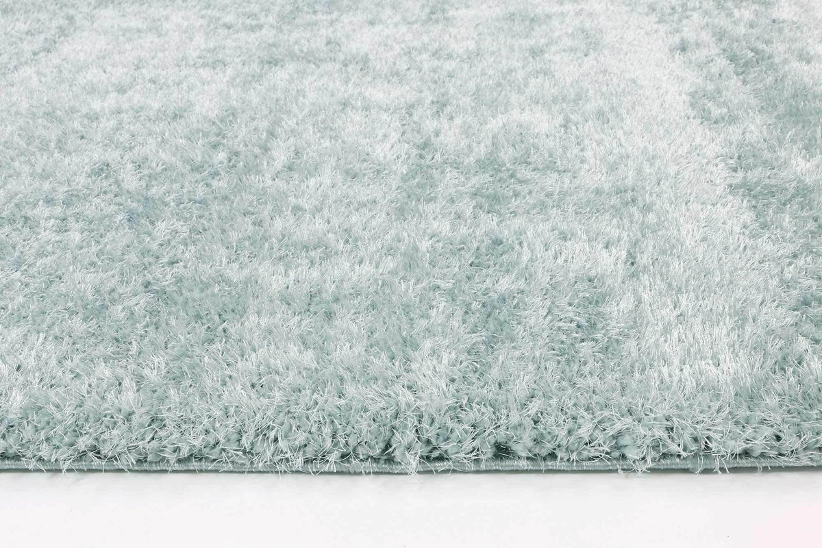Oasis Soft Shag Teal Rug - The Rugs