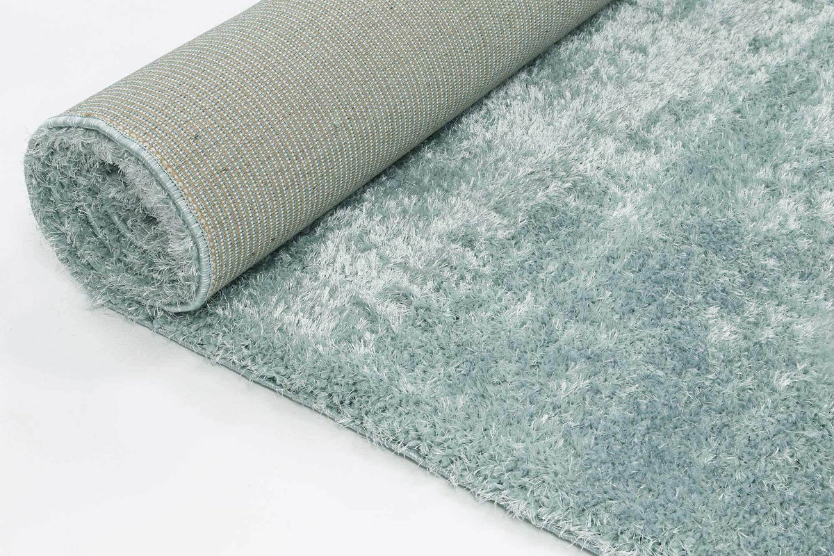 Oasis Soft Shag Teal Rug - The Rugs