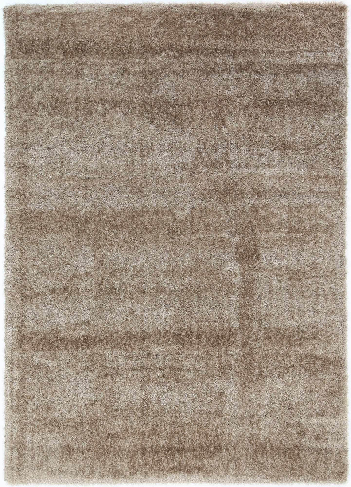 Oasis Soft Shag Beige Rug - The Rugs