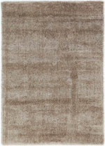 Oasis Soft Shag Beige Rug - The Rugs