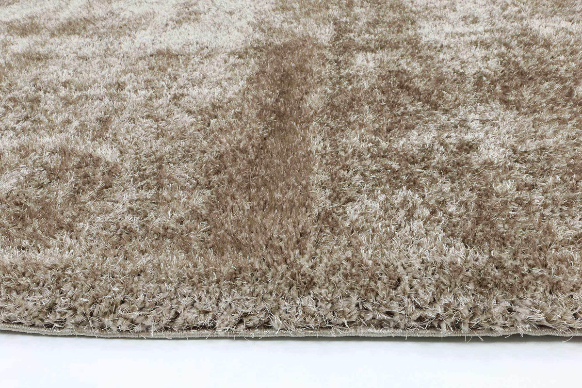 Oasis Soft Shag Beige Rug - The Rugs
