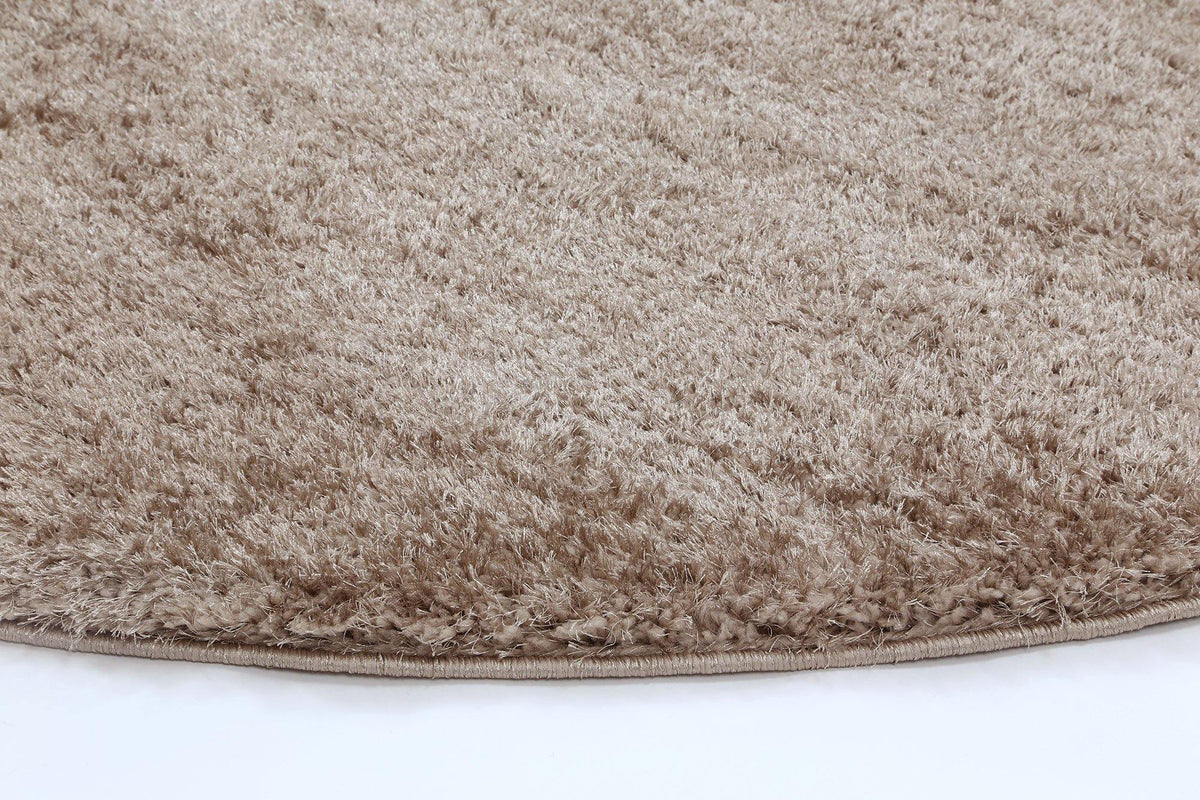 Oasis Soft Shag Beige Rug - The Rugs