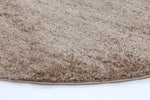 Oasis Soft Shag Beige Rug - The Rugs