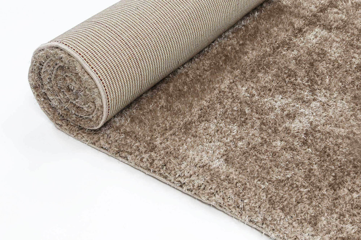 Oasis Soft Shag Beige Rug - The Rugs