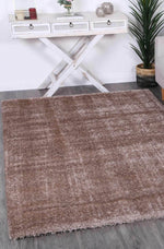 Oasis Soft Shag Beige Rug - The Rugs