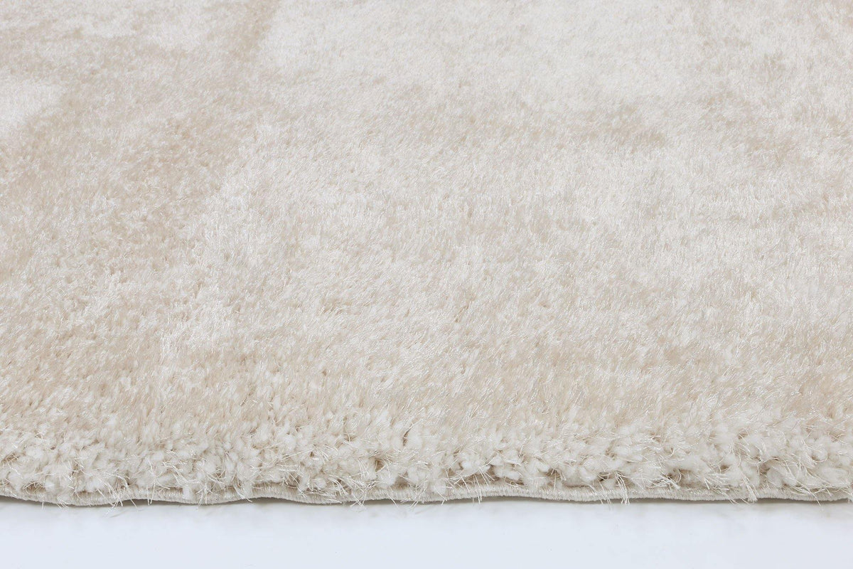 Oasis Soft Shag Ivory Rug - The Rugs