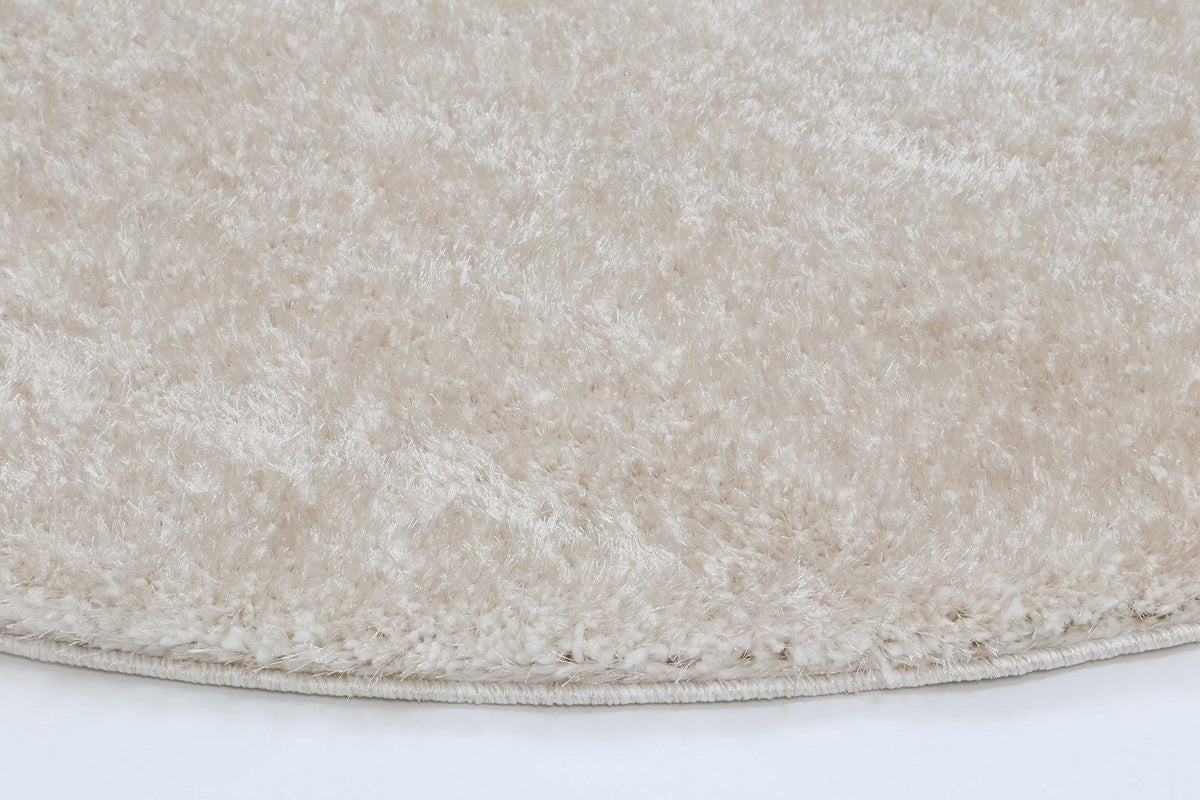 Oasis Soft Shag Ivory Rug - The Rugs