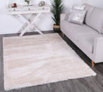 Oasis Soft Shag Ivory Rug - The Rugs