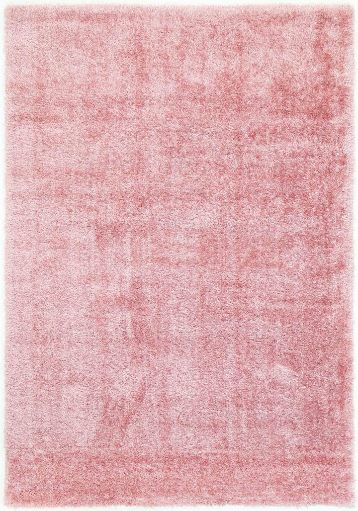 Oasis Soft Shag Pink Rug - The Rugs