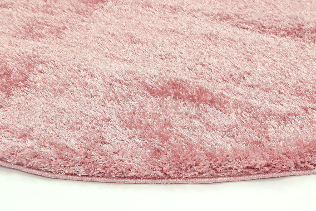 Oasis Soft Shag Pink Rug - The Rugs