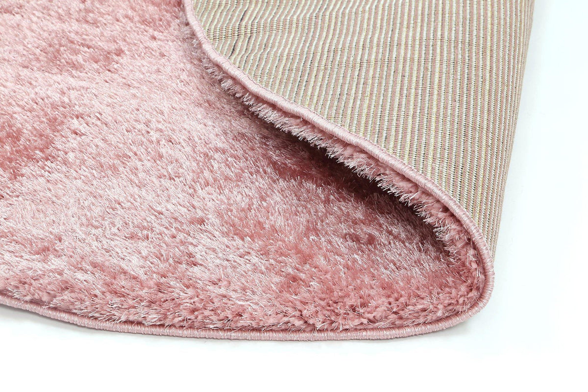 Oasis Soft Shag Pink Rug - The Rugs