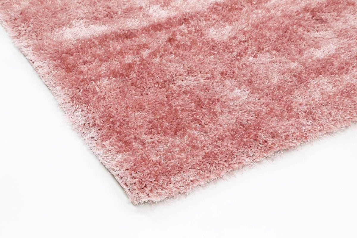 Oasis Soft Shag Pink Rug - The Rugs