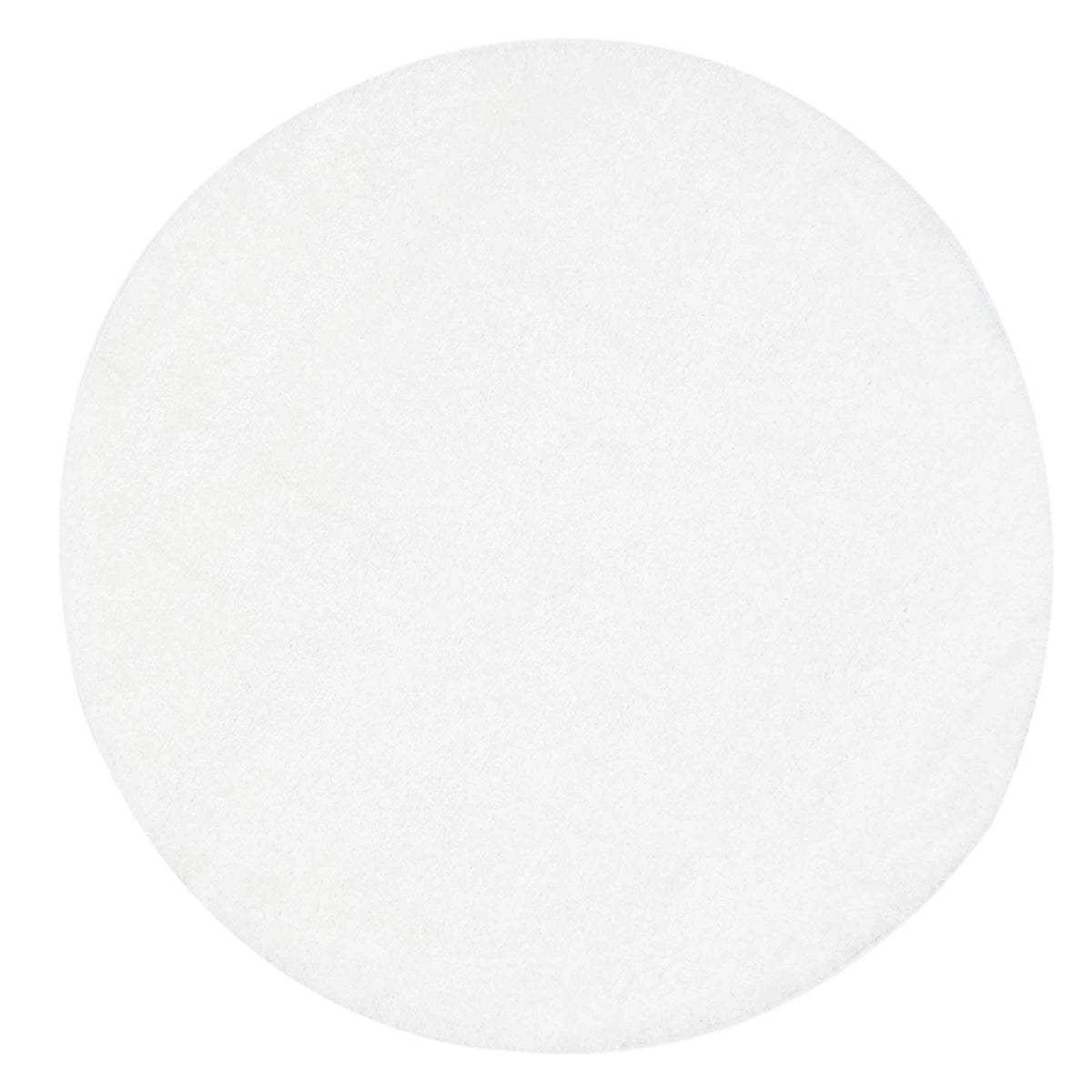 Oasis Soft Shag White Rug - The Rugs