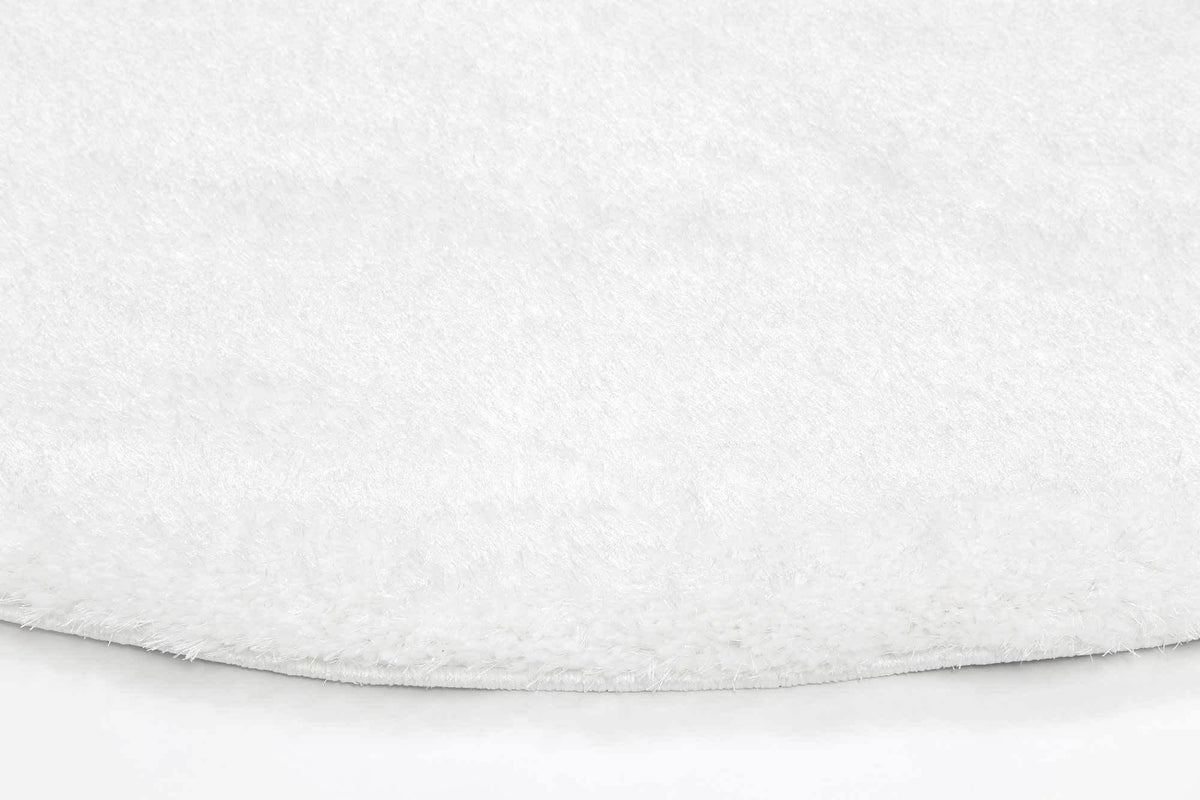Oasis Soft Shag White Rug - The Rugs