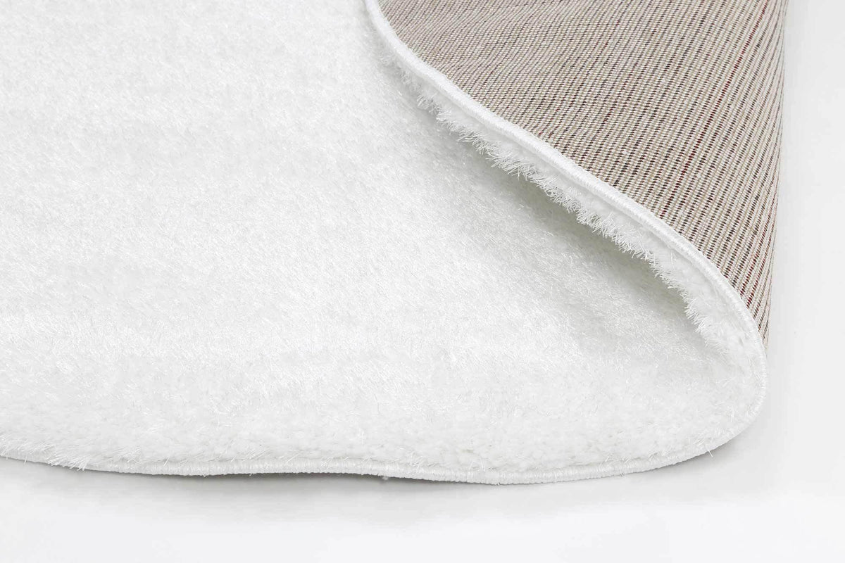 Oasis Soft Shag White Rug - The Rugs