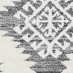 Eternity Mono Tribal Cream Anthracite - The Rugs