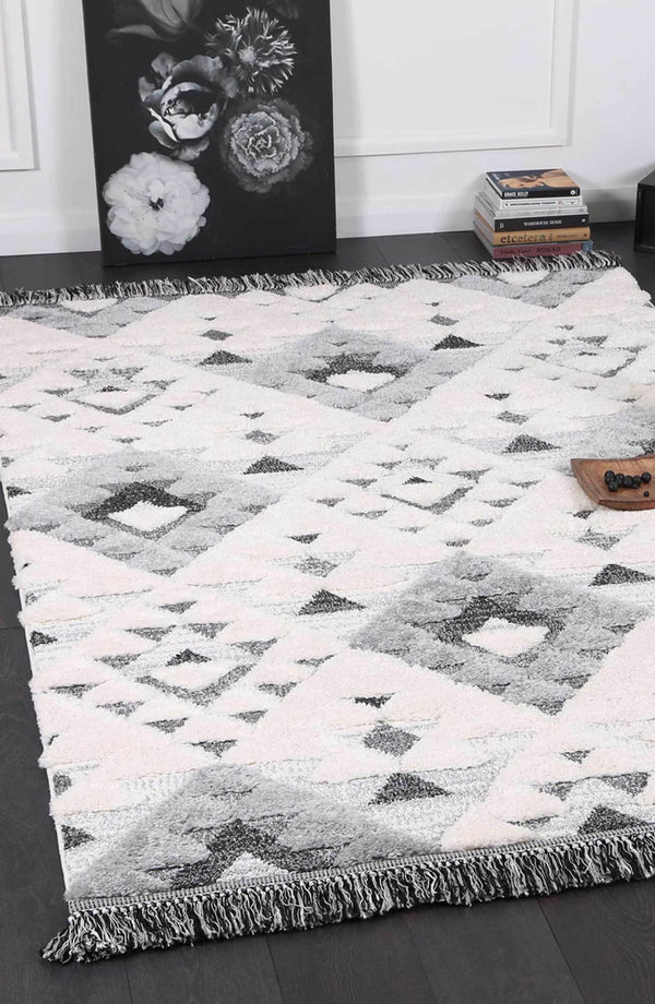 Eternity Mono Tribal Diamond Cream Grey