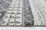 Eternity Mono Tribal Lines Cream Anthracite - The Rugs