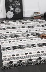Eternity Mono Tribal Carved Cream Anthracite