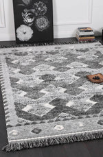 Eternity Mono Tribal Carved Lines Cream Anthracite