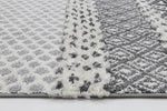 Eternity Mono Tribal Edge Cream Anthracite - The Rugs