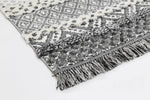 Eternity Mono Tribal Edge Cream Anthracite - The Rugs