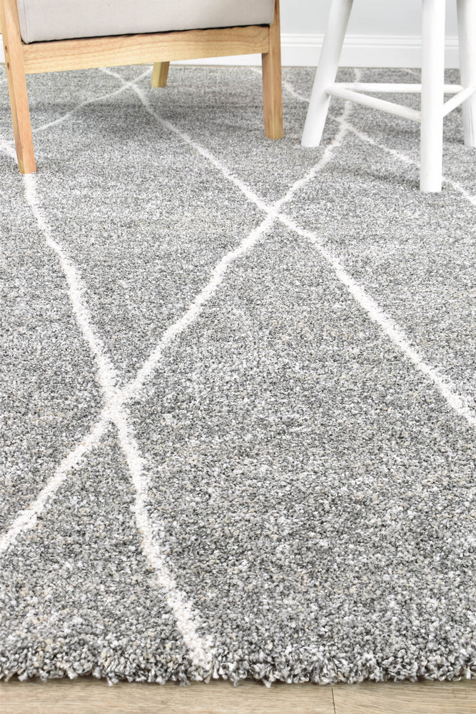Elegance Tress Grey Plush Rug, [cheapest rugs online], [au rugs], [rugs australia]