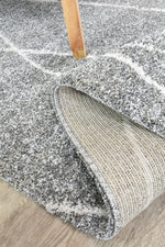Elegance Tress Grey Plush Rug, [cheapest rugs online], [au rugs], [rugs australia]