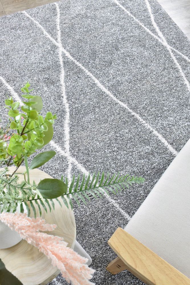 Elegance Tress Grey Plush Rug, [cheapest rugs online], [au rugs], [rugs australia]