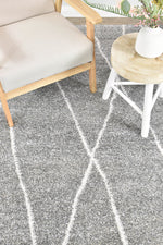 Elegance Tress Grey Plush Rug, [cheapest rugs online], [au rugs], [rugs australia]