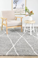 Elegance Tress Grey Plush Rug, [cheapest rugs online], [au rugs], [rugs australia]