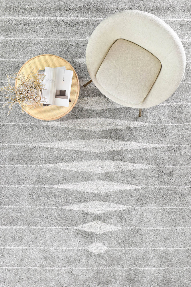 Elegance Tress Grey Tribal Plush Rug, [cheapest rugs online], [au rugs], [rugs australia]