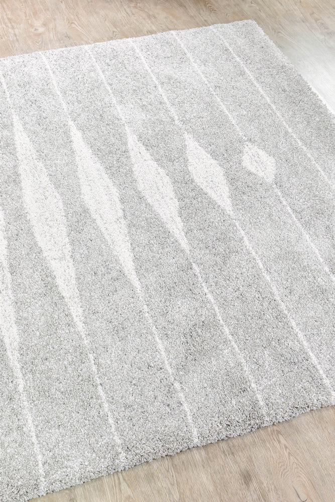 Elegance Tress Grey Tribal Plush Rug, [cheapest rugs online], [au rugs], [rugs australia]