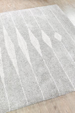Elegance Tress Grey Tribal Plush Rug, [cheapest rugs online], [au rugs], [rugs australia]