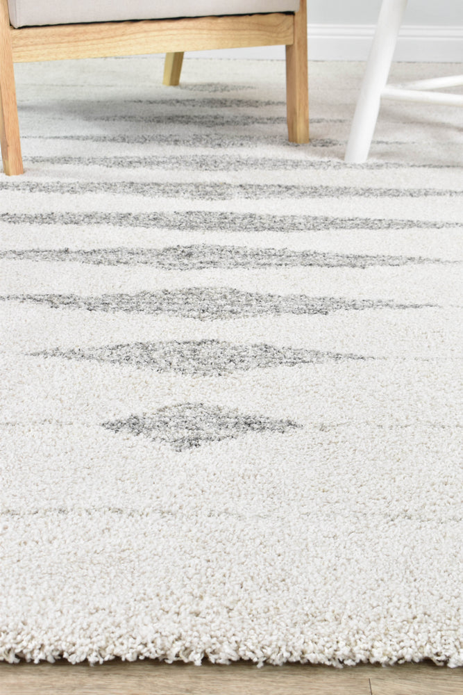 Elegance Tress Ivory Tribal Plush Rug, [cheapest rugs online], [au rugs], [rugs australia]