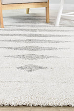 Elegance Tress Ivory Tribal Plush Rug, [cheapest rugs online], [au rugs], [rugs australia]
