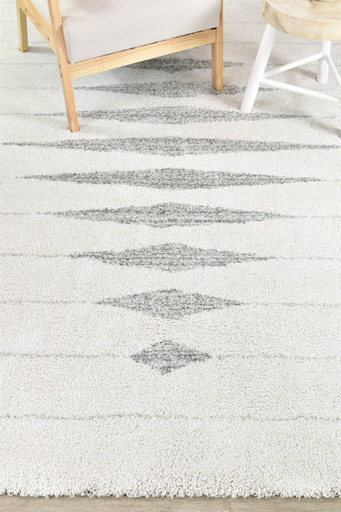 Elegance Tress Ivory Tribal Plush Rug, [cheapest rugs online], [au rugs], [rugs australia]