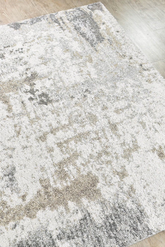 Elegance Tress Grey Ivory Plush Rug, [cheapest rugs online], [au rugs], [rugs australia]
