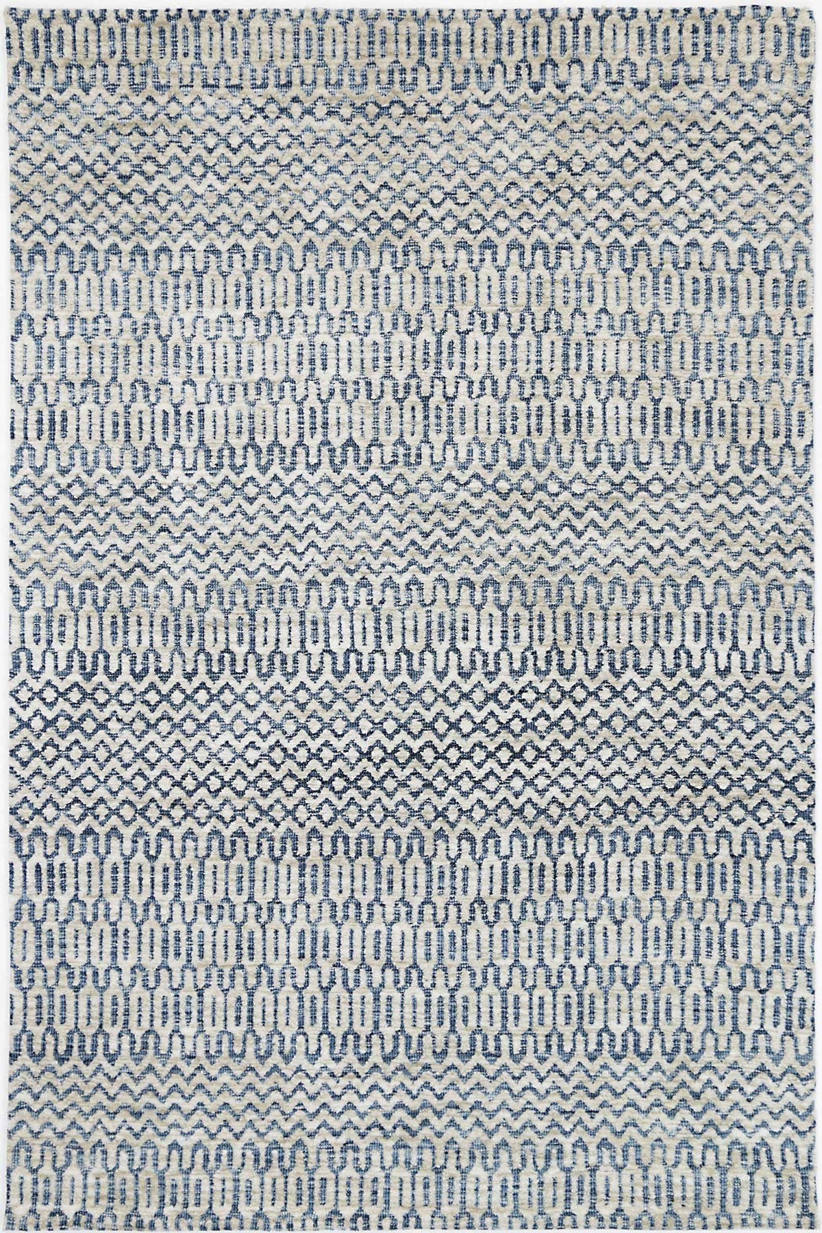 Skylar Camphils Navy Rug - The Rugs