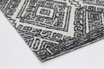 Skylar Diamond Anthracite Rug - The Rugs