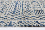 Skylar Tribal Blue Rug - The Rugs
