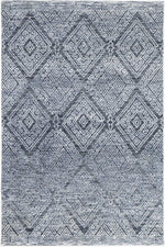 Skylar Diamond Denim Rug - The Rugs