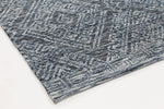 Skylar Diamond Denim Rug - The Rugs