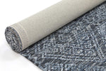 Skylar Diamond Denim Rug - The Rugs