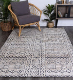 Skylar Tribal Navy Rug - The Rugs