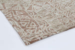 Skylar Rust Flower Rug - The Rugs