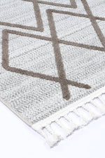 Opulence Cream Beige Diamond Rug